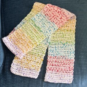 Colorful Crochet Scarf